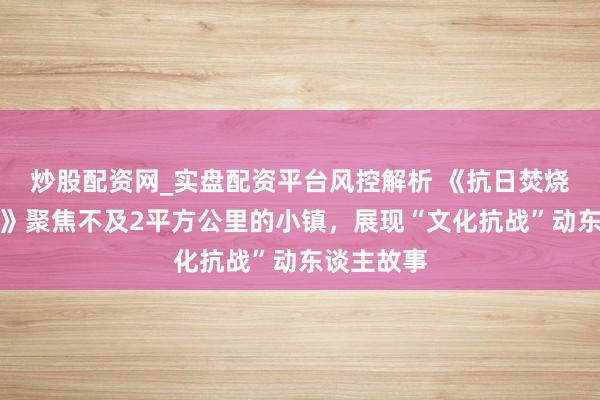 炒股配资网_实盘配资平台风控解析 《抗日焚烧中的李庄》聚焦不及2平方公里的小镇，展现“文化抗战”动东谈主故事