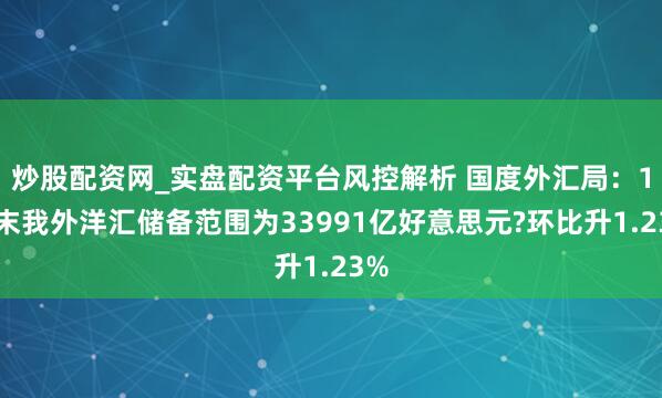 炒股配资网_实盘配资平台风控解析 国度外汇局：1月末我外洋汇储备范围为33991亿好意思元?环比升1.23%