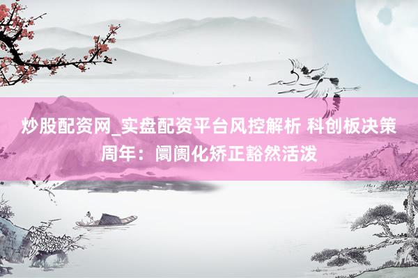 炒股配资网_实盘配资平台风控解析 科创板决策周年：阛阓化矫正豁然活泼